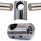 Stainless Steel E00693200 Round Bar Holder Connector For Round Newel Post