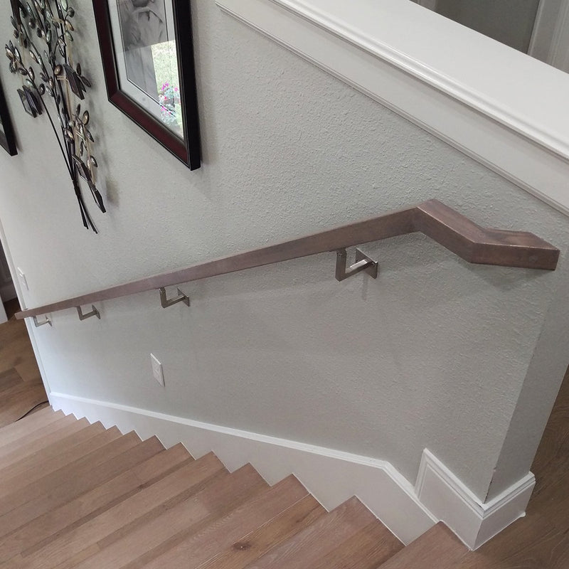 Modern wall railing system