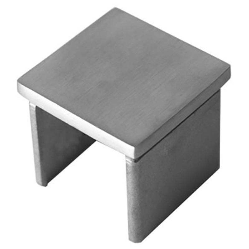 E1100150 Stainless Steel Square Cap Railing End Cap