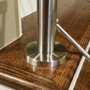 Floor Mount Stainless Steel Stair Newel Post