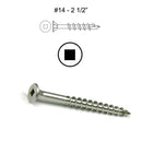 E1025W Stainless Steel Wood Screw Railing