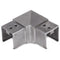 E1400120 Stainless Steel Square Cap Railing 90 Degree Elbow