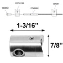 EST041SX Stainless Steel Cable Support