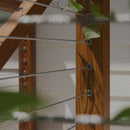 Contemporary Stainless Steel Railing Cable System