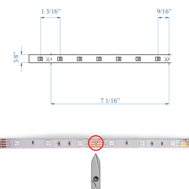 Stainless Steel LED Railing System Glass Railing System