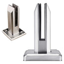 Modern Stainless Steel Floor Mount Square Glass Spigot