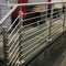 Stainless Steel Stair E00692 Round Bar Holder for Flat Surface