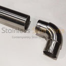 Stainless Steel 4-Way Corner Fitting 